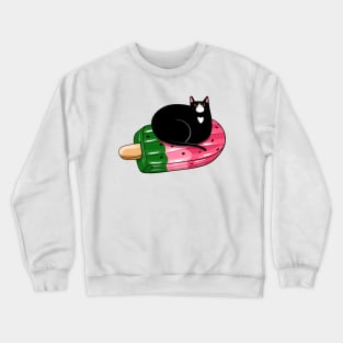 Watermeowlon Floatie Crewneck Sweatshirt